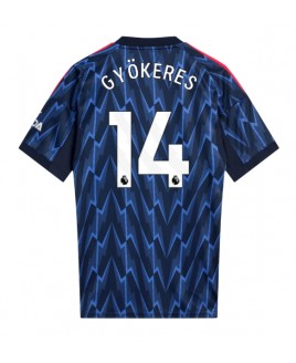Günstige Arsenal Viktor Gyokeres #14 Auswärtstrikot 2025-26 Kurzarm